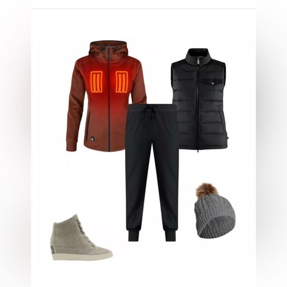 Sorel Women’s Out N About Wedge sneaker Boot 10 - Picture 7 of 17